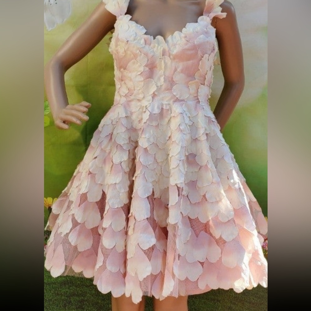 Zimmerman pink petal dress, worn once!